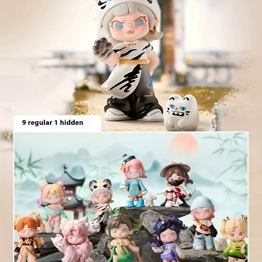 Heimdekoration Zeichensammlungen geeignet für Autodekorationen, Schlafzimmeressentials, tolle Geschenke, Accessoires, beliebter Markt Dora Modepuppe, sammelbare Anhänger, Autoaccessoire-Dekoration, tolle Geschenkauswahl, Weihnachtsdekoration, Herbstdekoration, Heimdekoration, tolles Geschenk für Freunde - Verschiedenfarbig - Übersicht 1