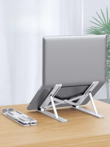 10档可调节可折叠笔记本电脑支架，适用于所有笔记本电脑，可爱造型，适合万圣节、圣诞节、情人节、感恩节等节日，电脑配件，日常必备，也适合上学、旅行、情侣、购物、咖啡馆等场合，生日礼物，是年轻女性和女孩的理想之选。 - 彩色 - 查看 7