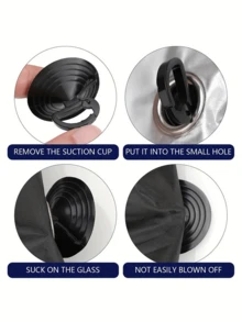 Universal Car Windshield Cover - Snow Sun Protection, Durable Polyester Fiber, All Season Waterproof, Easy Install Sunshade & Snow Blocker, Must-Have Car Accessory