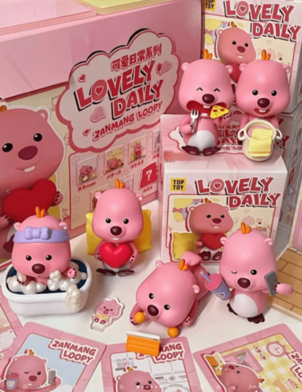 Miniso LOOPYY 可爱日常生活系列盲盒，神秘盒
