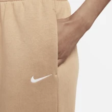 Nike Women's NSW Collection Essential Fleece Pants DO7574-200 - Rice/Brown - View 5