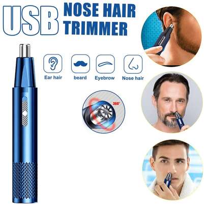Professional Nose Hair Trimmer Multifunctional USB Rechargeable Facial Hair Remover For Men Nose Hair Shaver ForClearance