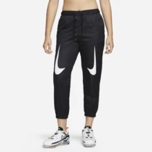 Nike 女款 NSW WVN MR PANT AMD 锥形裤腿运动裤 DM6087-010 - 顏色 - 查看 1