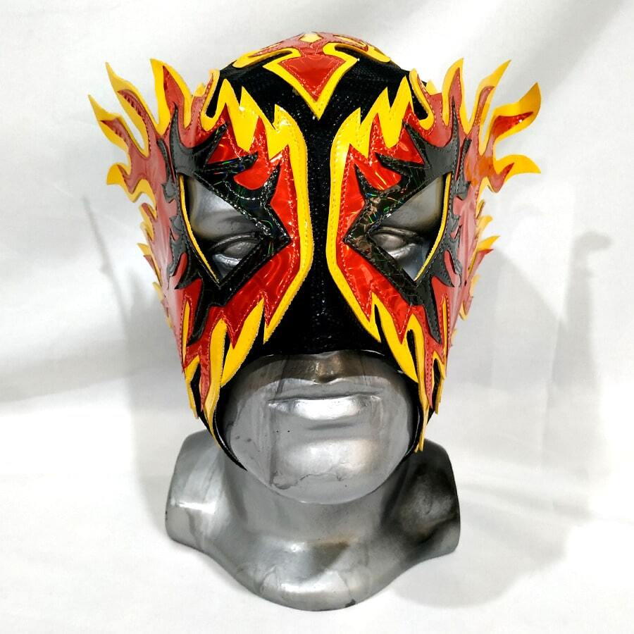 Party Masks - Orange Gunpowder - View 1