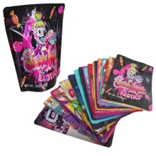 25pcs 1oz Anti-Tarnish Mylar Bags - Self-Standing Resealable For Earrings, Necklaces & Jewelry Storage - 彩色 - 查看 4