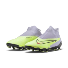 Nike PHANTOM GX PRO DF FG Men Football Shoes DD9465-705 - Yellow - View 7