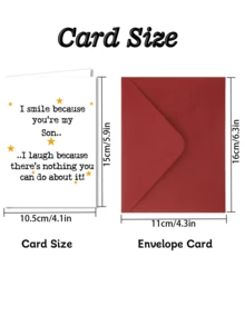 A Fun Birthday Card Set For Sons And Daughters, Complete With Matching Envelopes For Ultimate Convenience. Designed With Playful And Interesting Graphics To Bring You Closer, The Cards Convey Parents' Love And Gratitude - Thanking The Child For Making The Family More Complete. It Serves Both As A Birthday Greeting Card And A Thoughtful, Compact Birthday Gift, Capturing The Warmth Of The Moment.