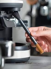 Coffee Brush Grinder Cleaning Brush Coffee Powder Cleaning Brush Brewing Head Brush Set Coffee Sweeping Brush Barista Tools - Multicolor - View 2