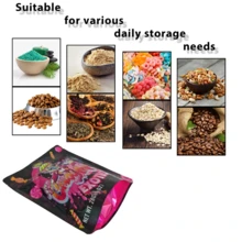 25pcs 1oz Anti-Tarnish Mylar Bags - Self-Standing Resealable For Earrings, Necklaces & Jewelry Storage - 彩色 - 查看 3