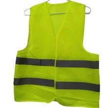 Chaleco Reflectante de Alta Visibilidad con Cierre Frontal, 3 Bolsillos y Bolsillo Transparente - Versión simple - Ver 6