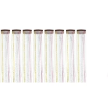 Bộ 6 kẹp tóc lấp lánh, tóc nối đính sequin dài 23,6 inch, phụ kiện tóc chịu nhiệt, thích hợp cho phụ nữ, bé gái và trẻ em (Màu bầu trời sao) - Nhiều màu - Xem 10