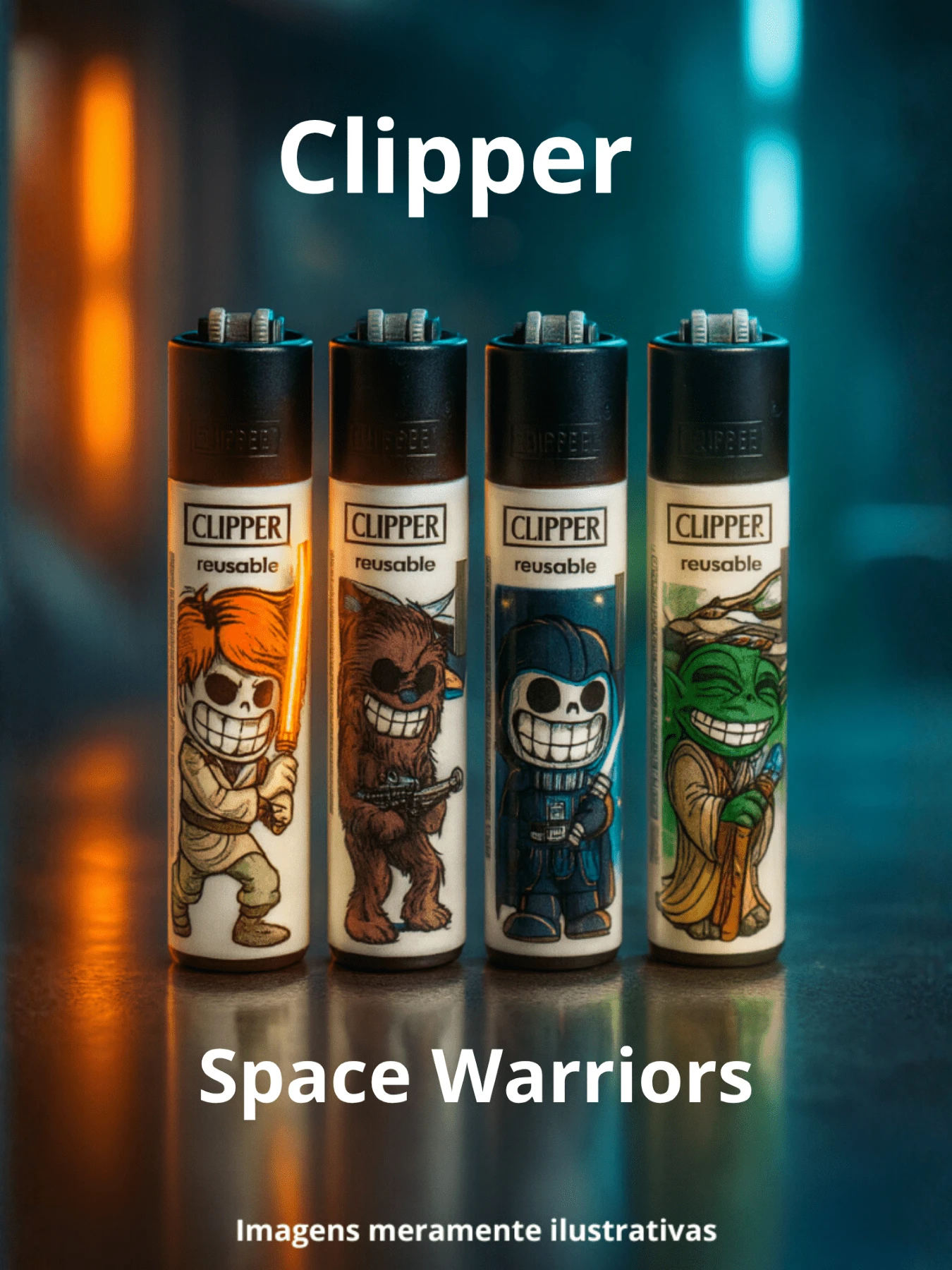 4 Clippers Space Warriors Maxi Size - 4 太空戰士(MAXI) - 查看 1