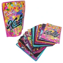 1 Pack Of 25pcs  Mixed Random 1oz(28g) PVC Mylar Resealable Jewelry Bags, Self Standing Sealed Bag, Vacuum Packaging Bag ,Jewelry Storage Bags, Food Preservation,Jewelry Display Bags, To Prevent Oxidation And Tarnish, For Storing Earrings, Necklaces, Jewelry, Small Gifts, Party Favor Bags 25pcs Random Patterns, Grass Bags, Plastic Packaging Bags, Grass Storage Bags, Candy Packaging, Resealable Bags, Ziplock Bags, 3D Bags, Polyester Film Bags, Vanilla Bags, Odor Proof Bags, Waterproof Bags, Storage Bags, And Sealed Bags,25 Mixed 20g Polyester Film Bags, Plastic Bags, Odor Proof Bags, Patterned Mailer Bags, Resealable, Suitable For Gift Packaging Of Candies, Cookies, Parties, Retail Products, And Small Handicrafts - 彩色 - 查看 4