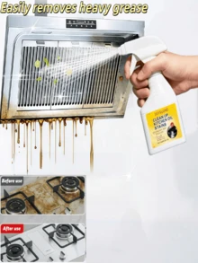 JAYSUING 厨房除油剂——有效清洁厨房炉灶、烤箱和灶台上的油渍和油脂。轻松去除厨房油渍残留和污垢。 - 彩色 - 查看 2
