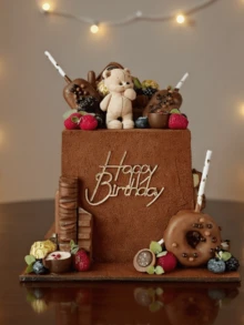 3个/6个/9个“生日快乐”PMMA蛋糕装饰插牌，现代字母图案蛋糕装饰，适用于生日派对、圣诞节、生日蛋糕礼品塔装饰、圣诞节、蛋糕装饰、蛋糕插牌、烘焙用品、厨房必备品、烘焙装饰、烘焙用品、蛋糕用品、节日礼物、节日装饰 - Style M - 查看 8