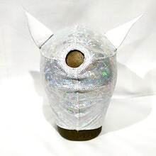 Party Masks - Silver Hades - View 5