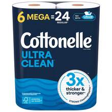 Cottonelle Ultra Clean Strong Toilet Paper - Bathroom Essential | Soft Toilet Paper | Bathroom Essential | Durable Toilet Paper | Strong And Soft Toilet Paper | Strong And Durable, Suitable For Daily Use | New Year's Gift, Christmas Gift. - 白色 - 查看 10