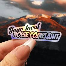 1pc/3pcs [Cartoon Stickers] Noise Alphabet Cartoon Stickers | Suitable For Cars, Trucks, Computers, Laptops, Suitcases, Bumper Boxes, Window Table Glass Printing - Multicolor - View 1