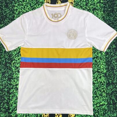 Colombia 100th Anniversary Commemorative Jersey Soccer Jersey Classic  Football Jersey