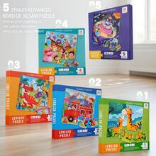Magnetic Puzzles Suitable For 3-8 Years Old Children, Dinosaur, Fruit And Other Styles, Magnetic Writing Books, Travel Puzzles, Preschool Educational Toys - PT221 - View 6