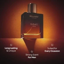 BellaVita Luxury Sigma Male (CEO Man & GOAT Man) - Perfume De Colonia Para Hombre, 2 X 3.4 Fl Oz, Colonia De Larga Duración Con Perfume De Limón, Lavanda, Tonka Y Madera De Agar - 濃烈香調 - 查看 4
