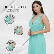 Women Dresses - Mint Blue - View 6