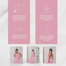 Women Dresses - Baby Pink - View 8