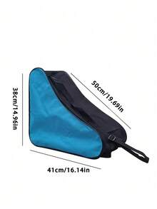 Mochila para patines, bolsa protectora para equipo de patinaje, bolso de hombro para patines de ruedas para adultas, bolso de una capa - Multicolor - Ver 4