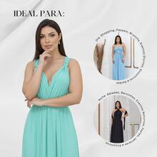 Women Dresses - Mint Blue - View 5