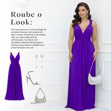 Women Dresses - 紫色 - 查看 7
