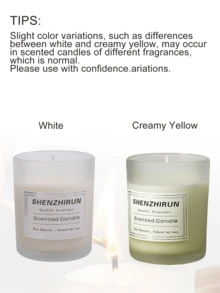 12-45 小时燃烧浪漫香薰蜡烛，植物提取大豆蜡，防风玻璃杯，礼盒套装适用于婚礼、生日、节日、派对氛围装饰、家居、酒店、卧室香薰蜡烛，适合送给朋友、家人、亲戚、婚礼的创意礼物 - 多樣化香型 - 查看 7