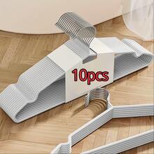 10/20pcs Non-Slip Clothes Hangers, 41cm Adult Upgraded Seamless Design, Multifunctional With Grooved Shoulders, Firm Grip - Durable Essential For Home And Dorm, Suitable For Adult And Children Clothing - Multicolor - View 14