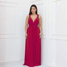 Women Dresses - 玫紅色 - 查看 1