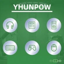 YHUNPOW 1.2V AA/AAA Rechargeable Ni-MH Batteries, Low Self-Discharge, Retains Charge During Storage, For Recharging (Suitable For Remote Controls/Mice)