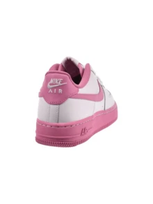 Nike Giày thể thao Air Force 1 Low dành cho nữ, thoáng khí, đệm nhẹ, đa năng, đi làm hàng ngày, màu trắng Magic Flamingo IB4411-100 - Hồng hạc trắng/ma thuật - Xem 4
