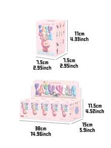 POP MART THE MONSTERS Slouchy Yoga Series Mystery Blind Box Set, Includes 10 Regular Versions + 1 Hidden Version, Featuring Zen-Themed Collectible Figurines, Made Of High-Quality PVC With Soft Velvet Texture And Soothing Colors, Ideal For Yoga Studio Decor, Zen Office Desk Display, Stress Relief, And A Perfect Gift For POP MART Fans, Labubu Collectors, Birthday, Anniversary, And Home Decor Enthusiasts - Multicolor - View 5
