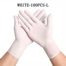 Nitrile Disposable Gloves-Latex Free, Non Rubber Gloves For Cleaning, Cooking, Food Prepping (Black/6 Mil/100-Ct Box) Christmas Ready Home Cleaning Kitchen Cleaning Party Cleaning - Multicolor - View 15