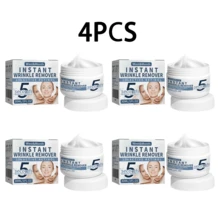 4 Peças Conjunto de Creme Facial de Retinol 30ml, Suaviza Rugas e Linhas Finas, Ilumina a Pele, Levanta e Firma, Hidrata e Nutre para um Complexo Suave e Radiante