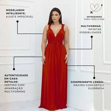 Women Dresses - Red - View 4