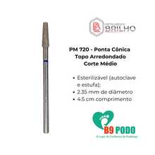 Diamond Drill Bit With Conical Rounded Top PM 720 Brightness - 銀色 - 查看 4
