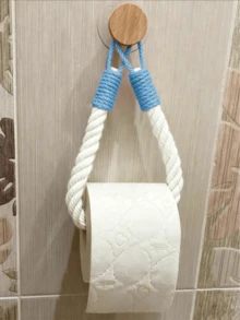 1 PIEZA Toallero - Estante de toallas de montaje en pared creativo para baño y cocina, organizador colgante ahorra espacio con ventosa/fijación de tornillo, decoración rústica de granja pastoral para el hogar, toallero resistente al agua para cualquier pared