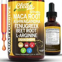 Clean Organic Maca Root Liquid Drops With Ashwagandha, Fenugreek, Beet Root And L-Arginine Liquid Multivitamin For Women And Men - 30ml - 查看 1