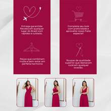 Women Dresses - Hot Pink - View 8