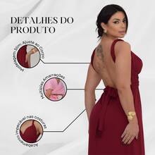 Women Dresses - Burdeos - Ver 6