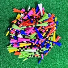 maxbase Tees de Golfe de Plástico, Tees de Golfe Multicoloridos e Duráveis de 83mm e 70mm, Acessórios de Golfe - 70mm - Visão 1