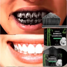 竹炭美白牙粉、美白牙膏，清洁口臭，去除牙渍和牙菌斑，清新口气，美白牙齿，适合居家、旅行、露营和口腔护理，款式随机。 - 顏色/款式隨機 - 查看 4