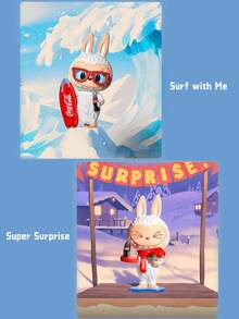 Pop Mart THE MONSTERS 可口可樂系列手辦 - 彩色 - 查看 9