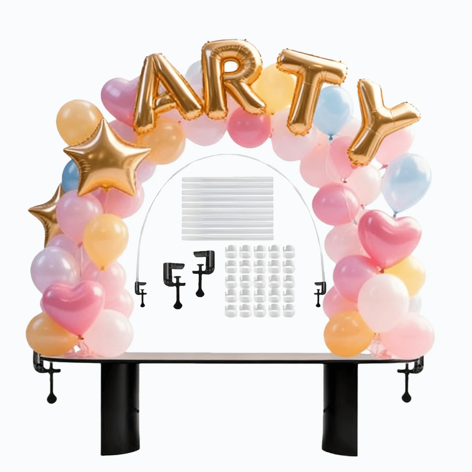 Table Balloon Arch, Adjustable Table Balloon Arch Frame, Balloon Arch ...