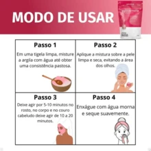 LABOTRAT Clay Facial Mask Skin Care 100g - White/Pink/Black/Green - Red Clay - View 4
