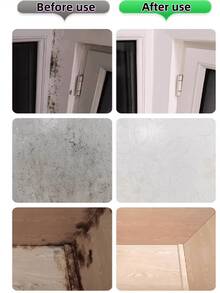 1瓶240毫升墙面及室内涂鸦污渍霉菌去除喷雾，长效防霉清洁剂，有效去除墙面霉菌和真菌污渍，适用于厨房、浴室、客厅、餐厅等潮湿区域，家用清洁工具，必备家居用品，馈赠亲友的理想之选